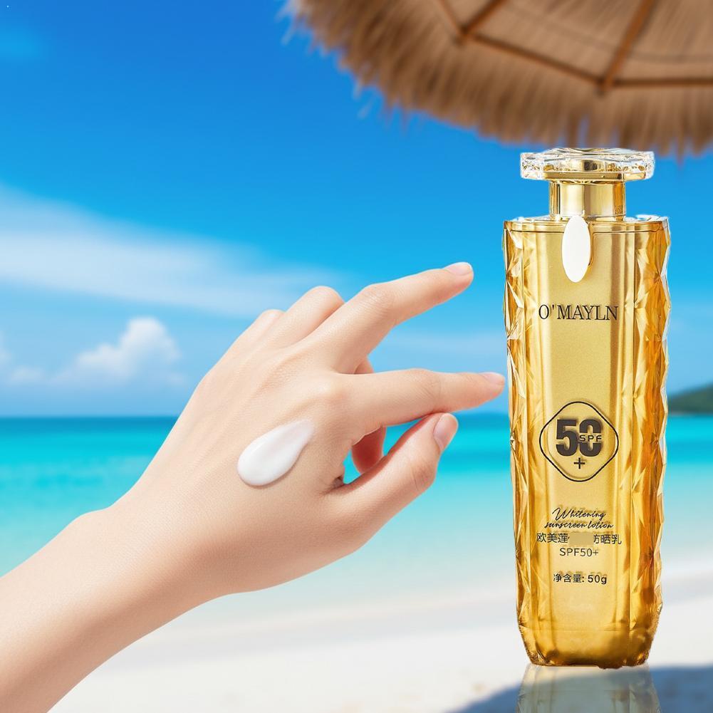 Spf 50 Waterproof Sunscreen - Summer Sunscreen SPF50+ Moisturizing Nourishing Waterproof