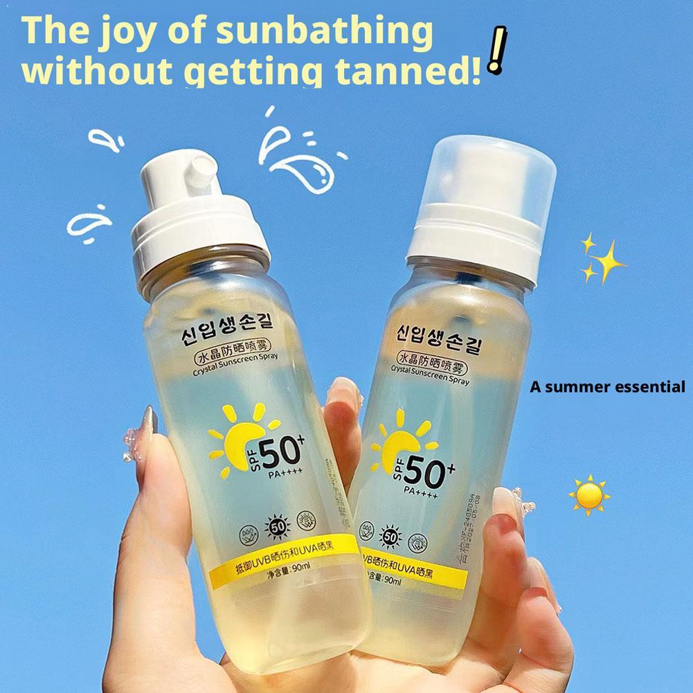 Spf 50 Waterproof Sunscreen - Korean Spf 50+ Sunscreen Spray Lightweight