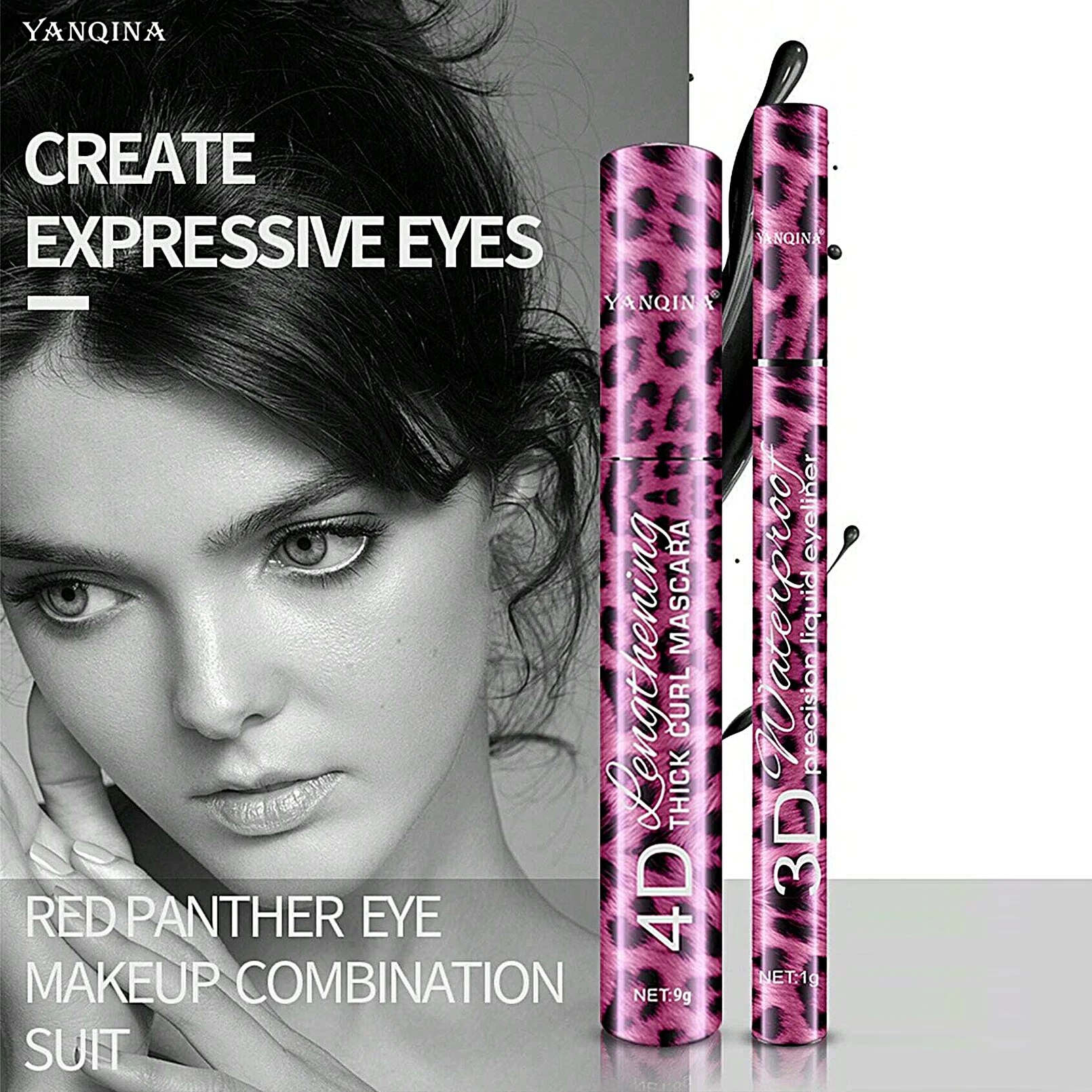 YANQINA Liquid Eyeliner Pencil - Waterproof Liquid Eyeliner Pen recension och pris