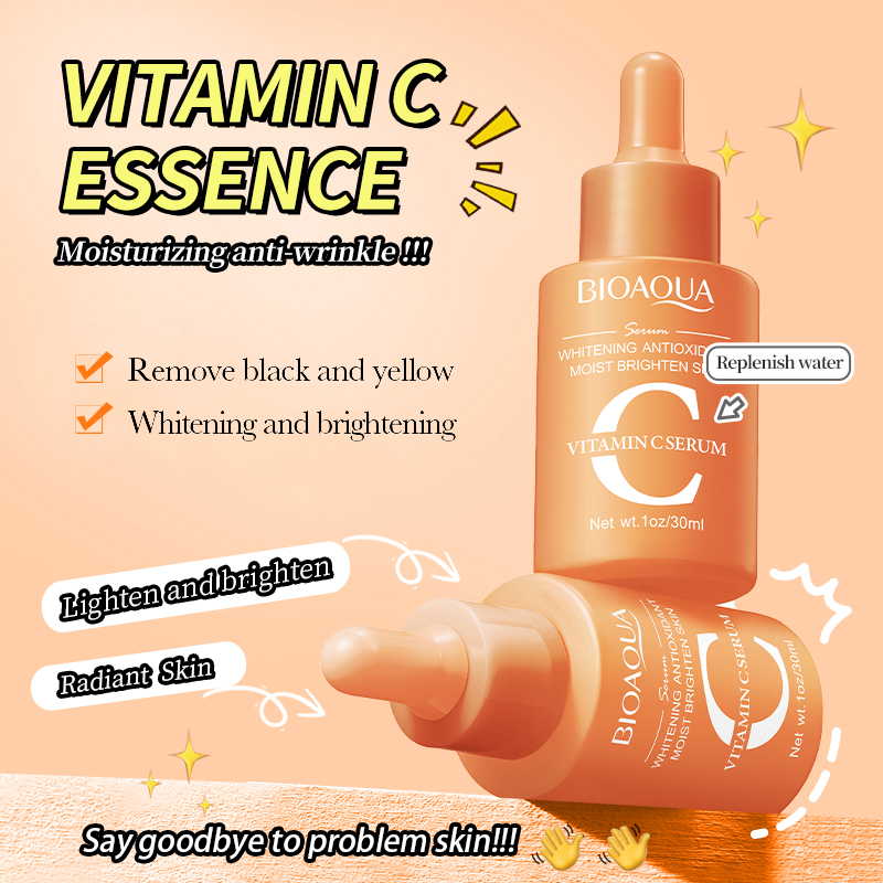 1/3pcs BIOAQUA Vitamin C Retin - Hyaluronic Acid Facial Serum recension och pris