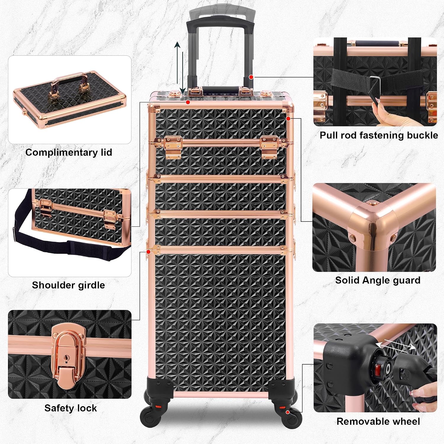 Black‑Gold 5‑in‑1 Rolling Make - Makeup recension och pris