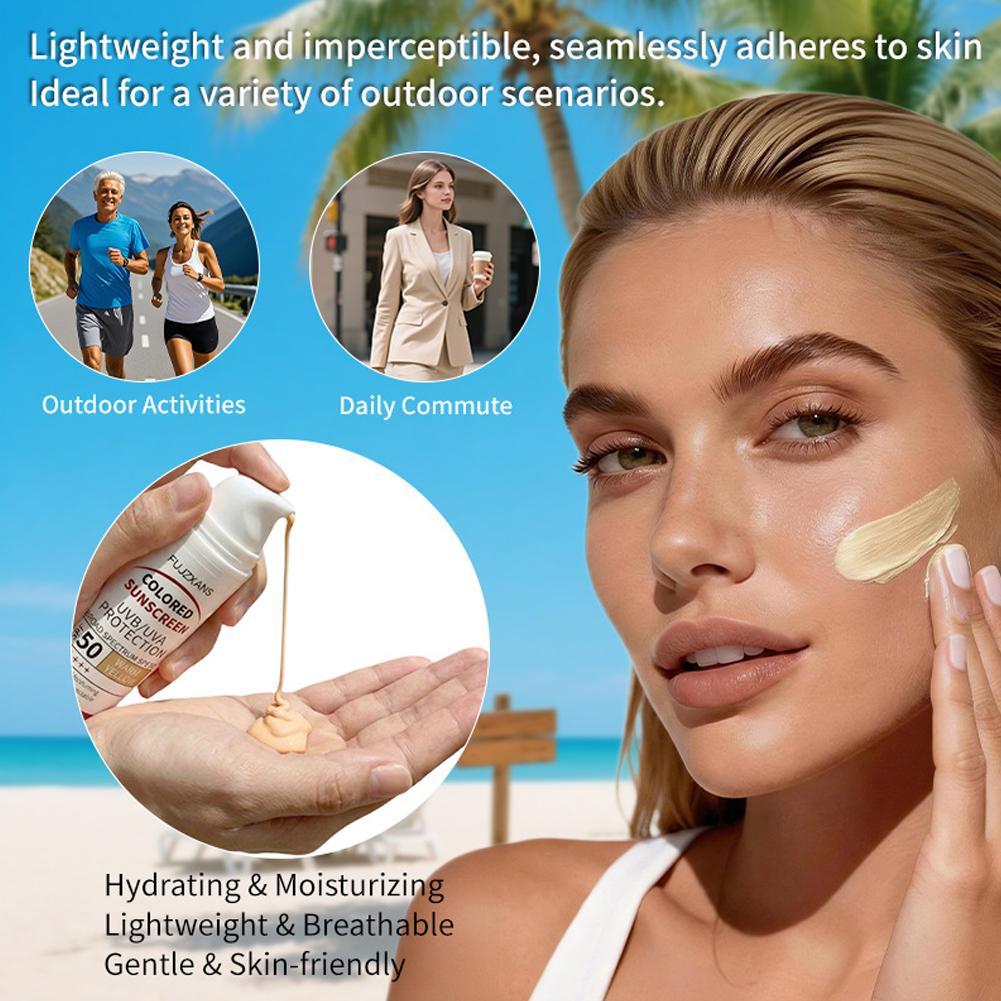 Multi Tone Tinted Sun Cream SP - Spf 50 Waterproof Sunscreen recension och pris