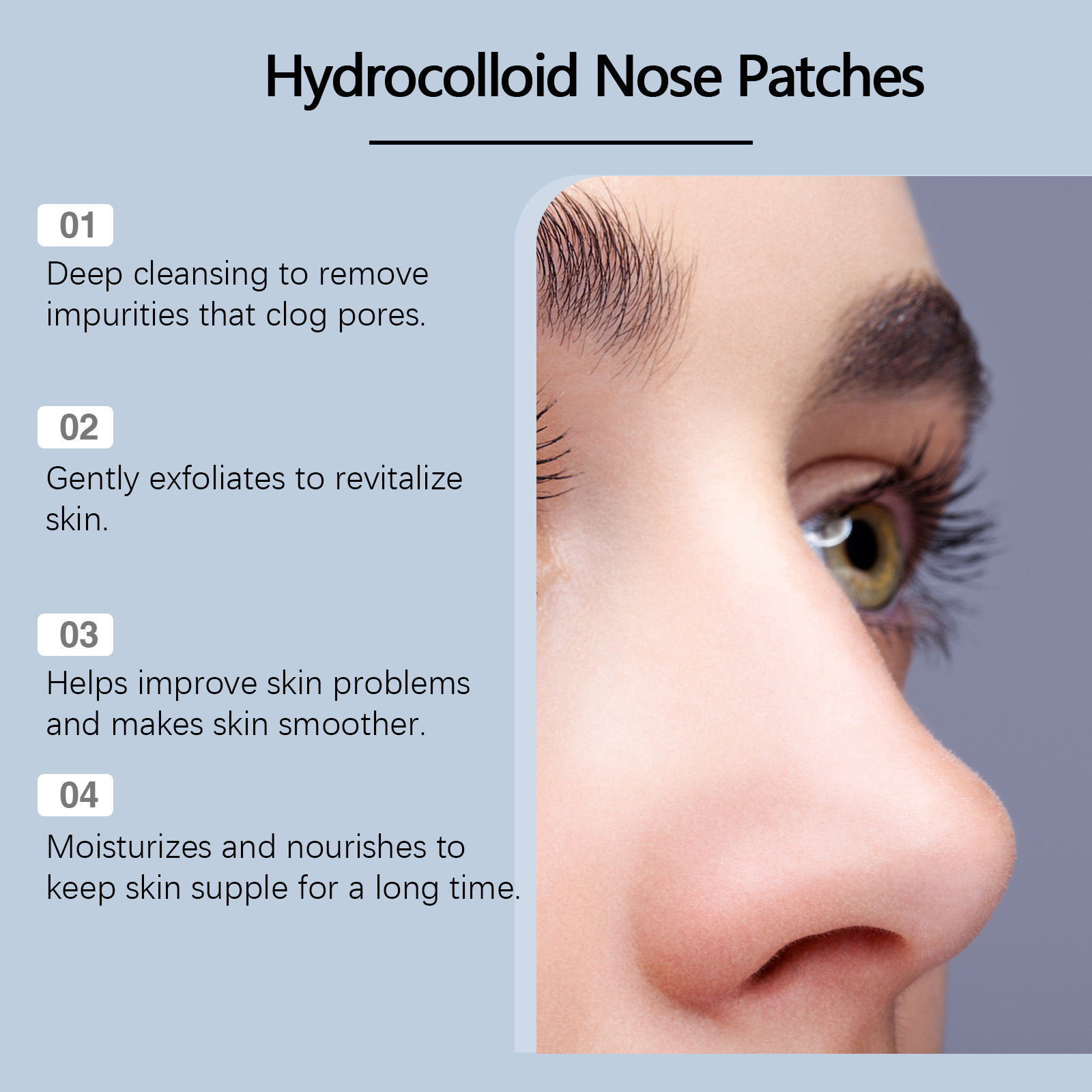 Salicylic Acid Nose Pore Strip - Salicylic Acid Blackhead Remover recension och pris