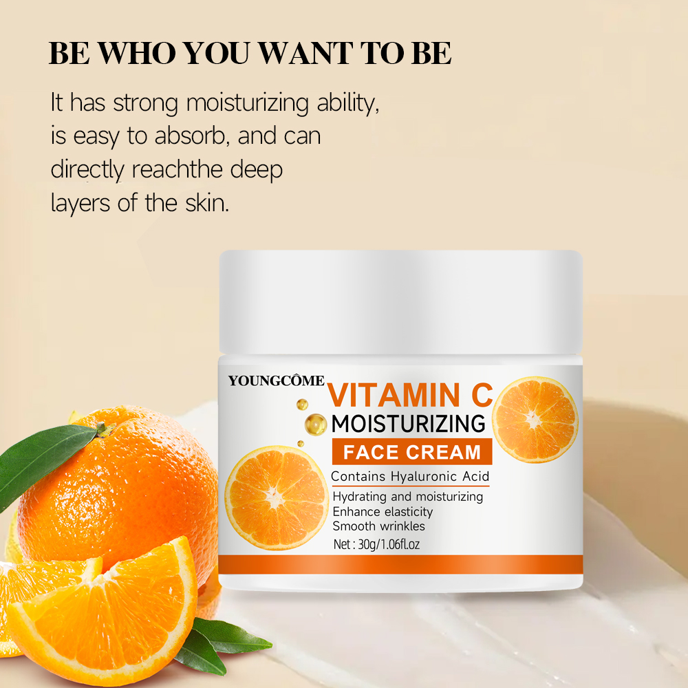 Vitamin C Moisturising Cream R - Hyaluronic Acid Facial Serum recension och pris