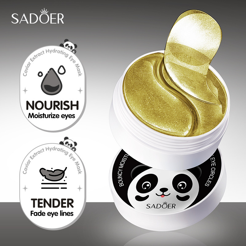 60pcs SADOER Crystal Collagen  - Collagen Under Eye Patches recension och pris