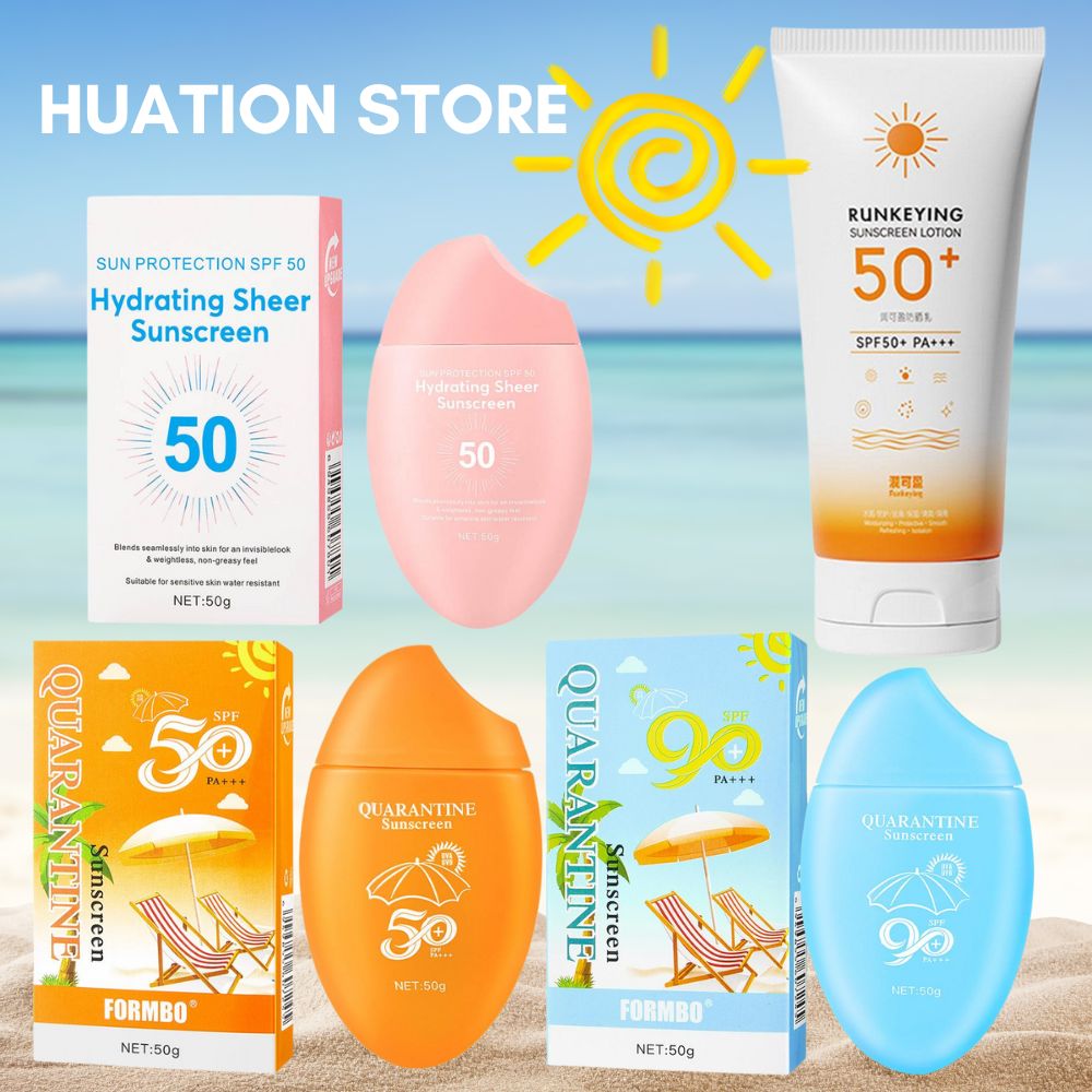 50g Facial Sunscreen SPF50+ So - Spf 50 Waterproof Sunscreen recension och pris