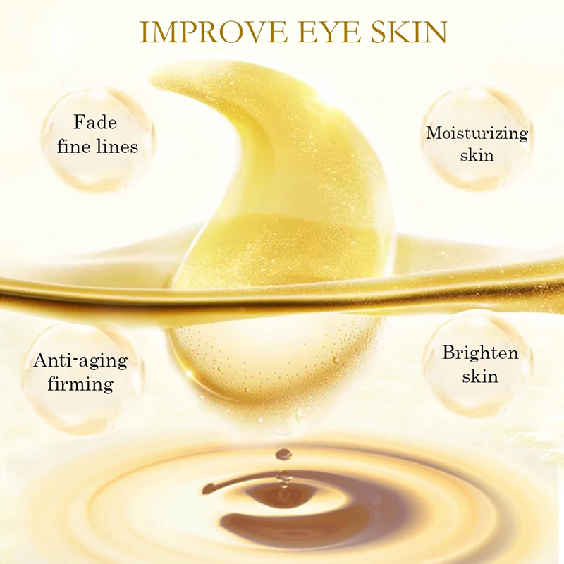 5/10/20/30 Pairs Crystal Gold  - Collagen Under Eye Patches recension och pris
