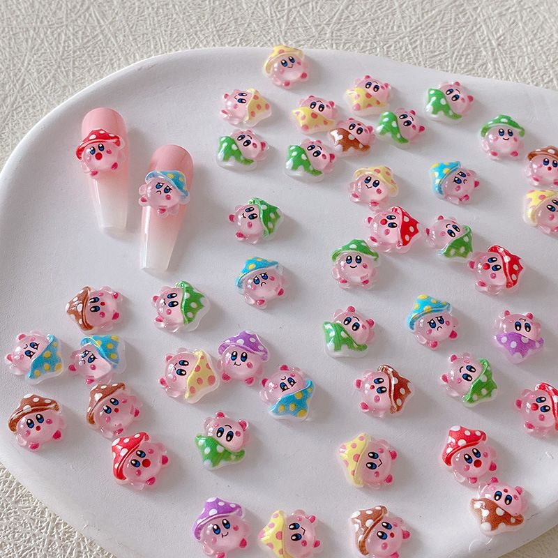 2/10/20pcs Kirby Nail Charms 3 - Nail Art recension och pris