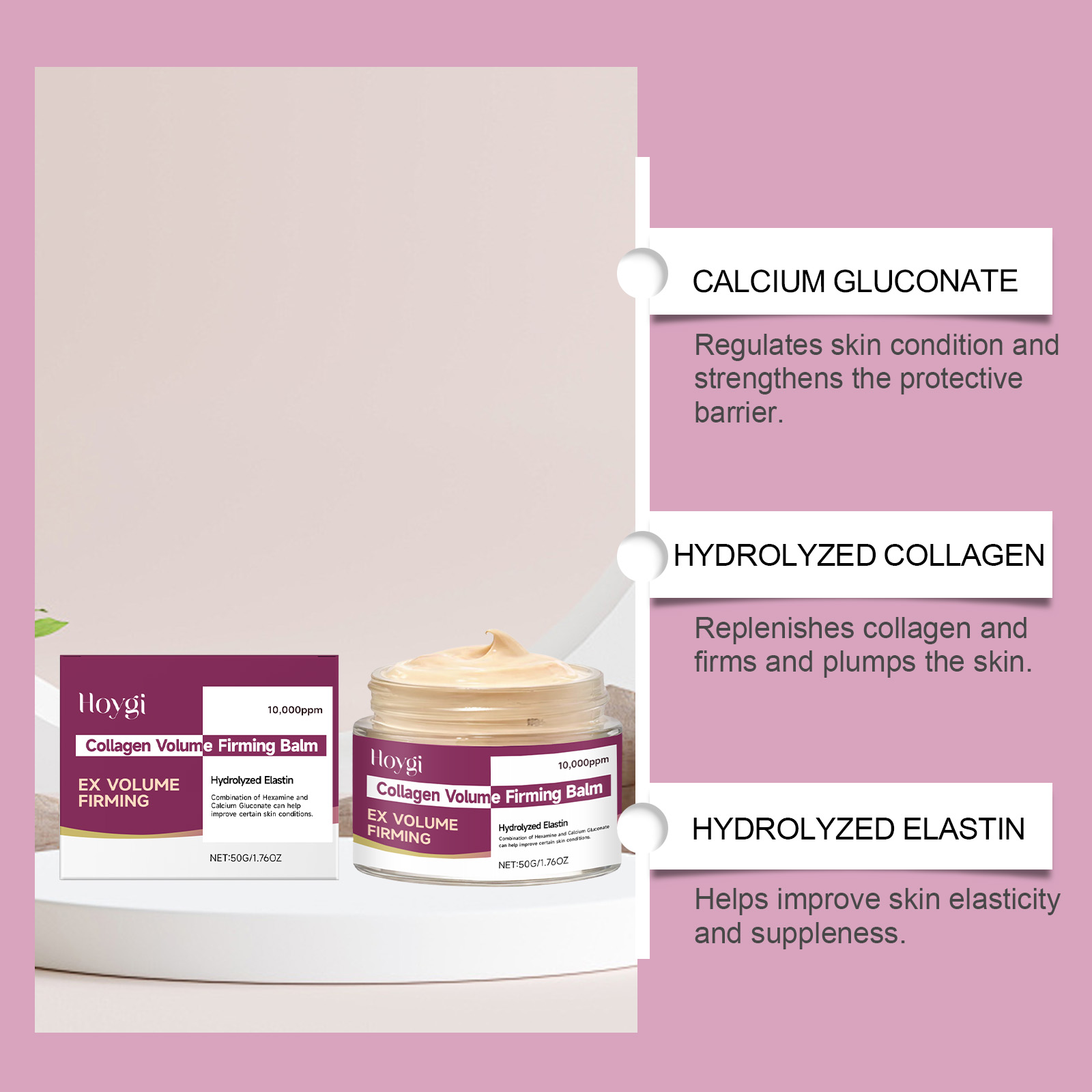 Korean Calcium Collagen Skinca - Hyaluronic Acid Facial Serum recension och pris