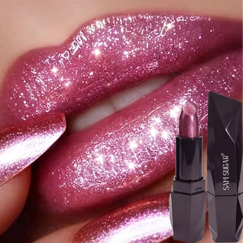 6 Colors Pearlescent Pink Meta - Matte Velvet Lip Tint Long Lasting recension och pris