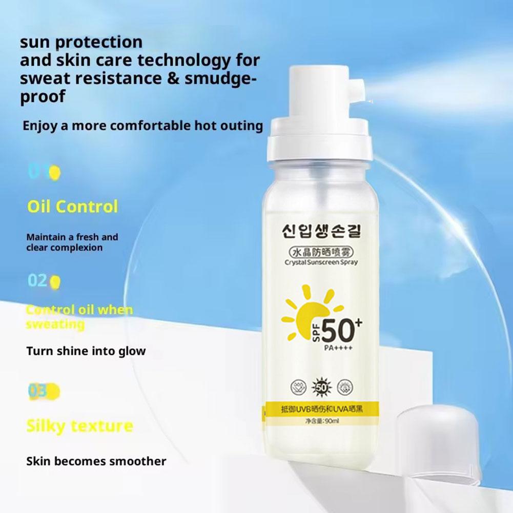 Korean Spf 50+ Sunscreen Spray - Spf 50 Waterproof Sunscreen recension och pris