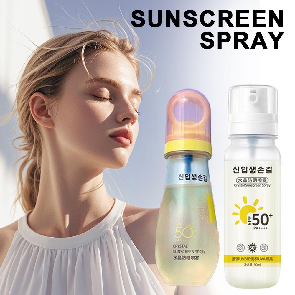 Korean Spf 50+ Sunscreen Spray - Spf 50 Waterproof Sunscreen recension och pris