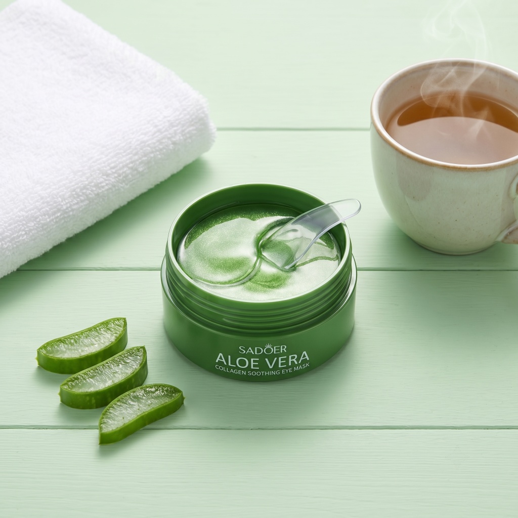 60pcs Aloe Vera Collagen Eye M - Collagen Under Eye Patches recension och pris